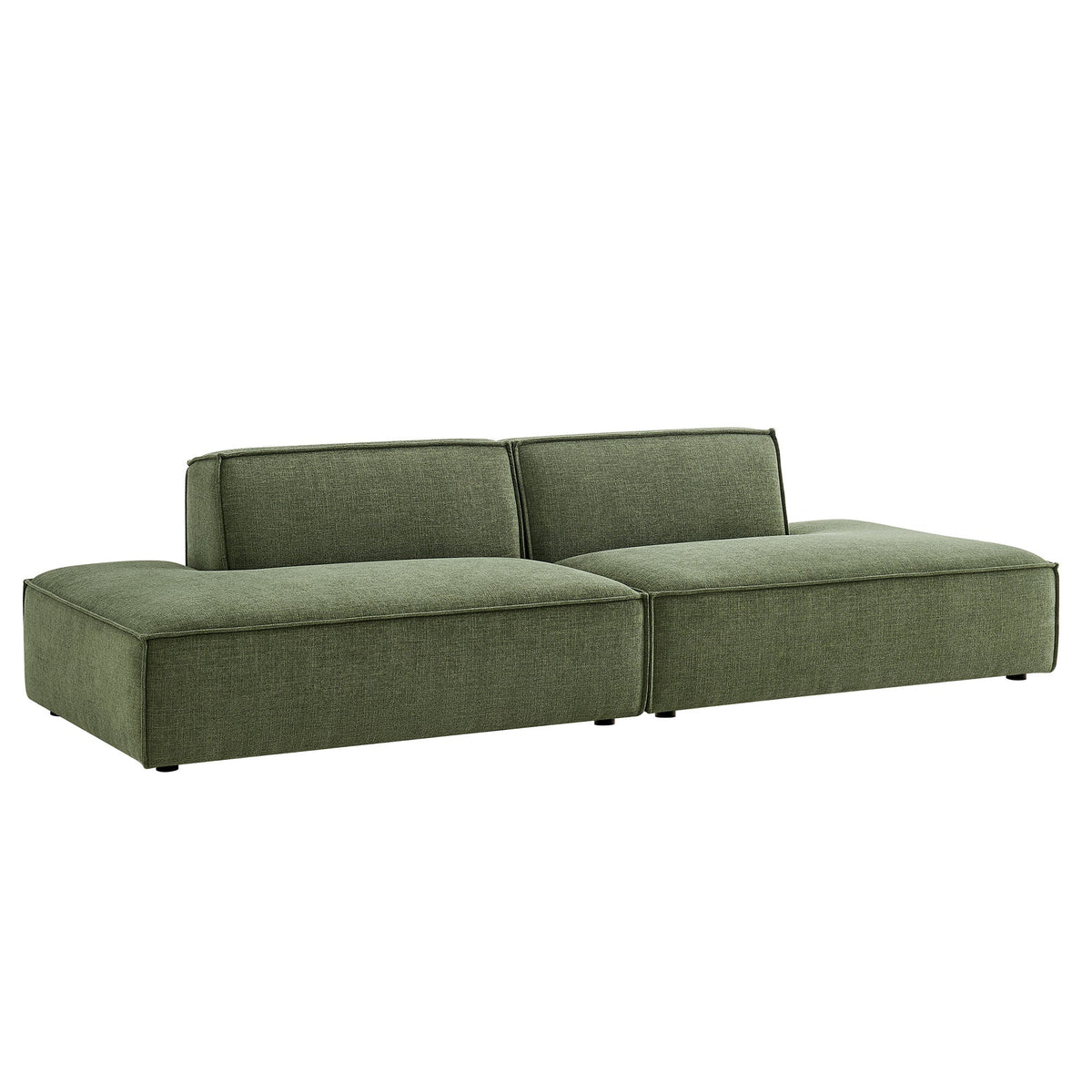 Restore 2-Piece Performance Fabric Upholstered Modular Loveseat - view 2