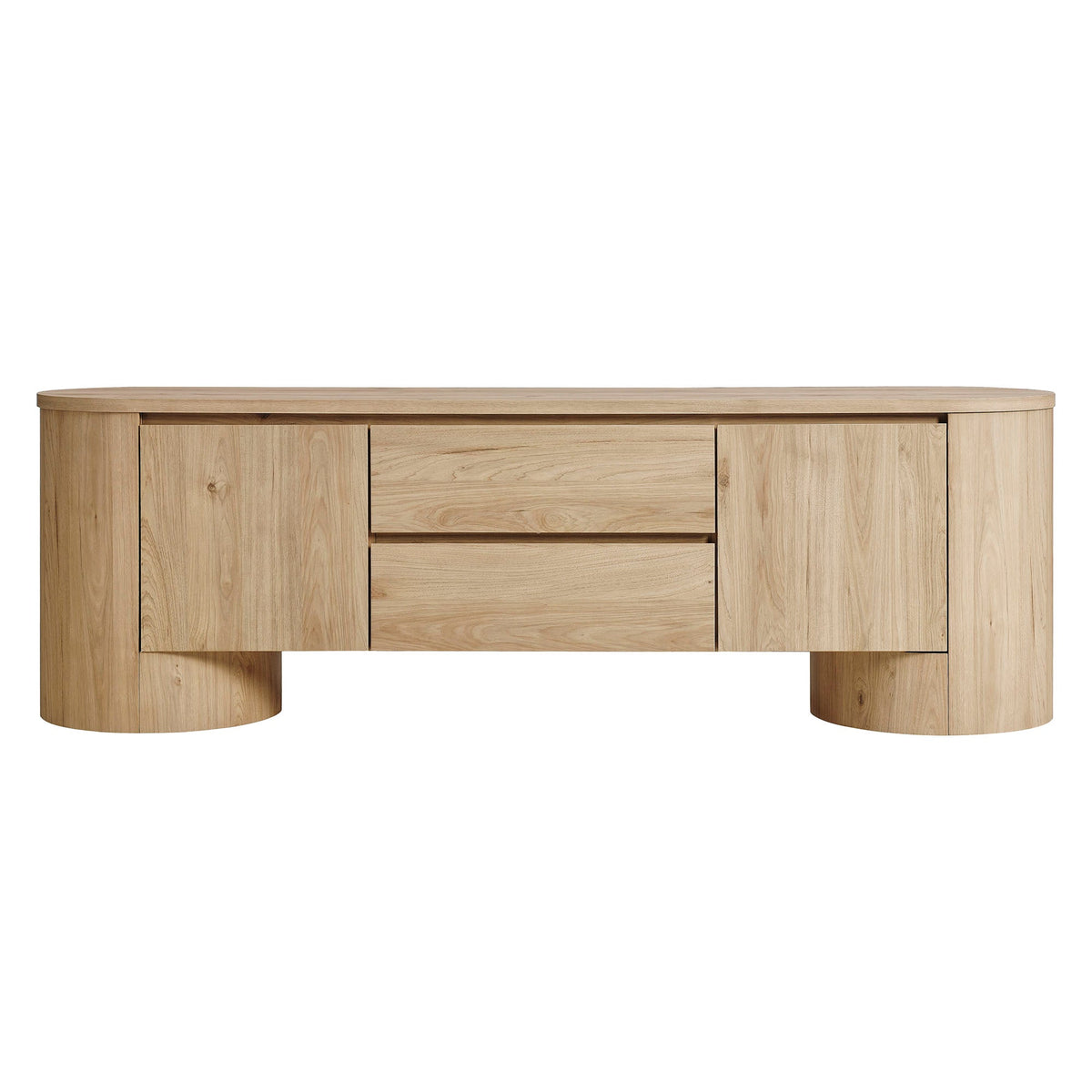 Duval 71 Inch Oval TV Cabinet