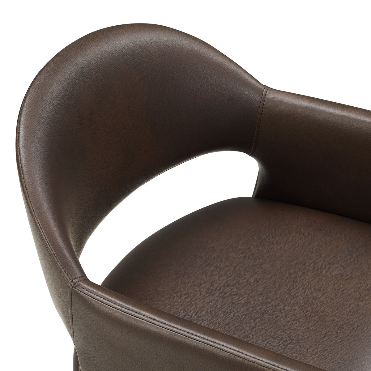 Talia Vegan Leather Dining Armchair - view 10