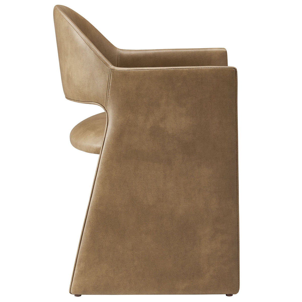 Talia Vegan Leather Dining Armchair - view 3