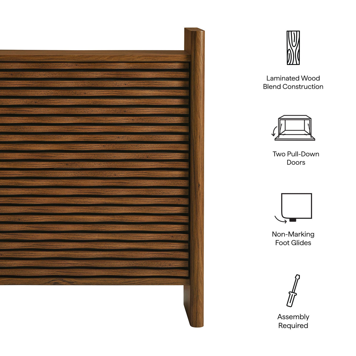 Emric Wave Shoe Cabinet