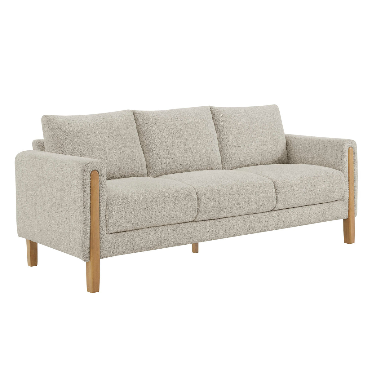 Hawken Boucle Fabric Sofa - view 3