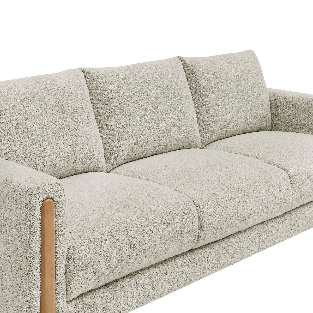Hawken Boucle Fabric Sofa - view 15