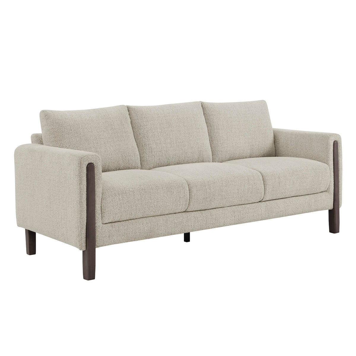 Hawken Boucle Fabric Sofa - view 1