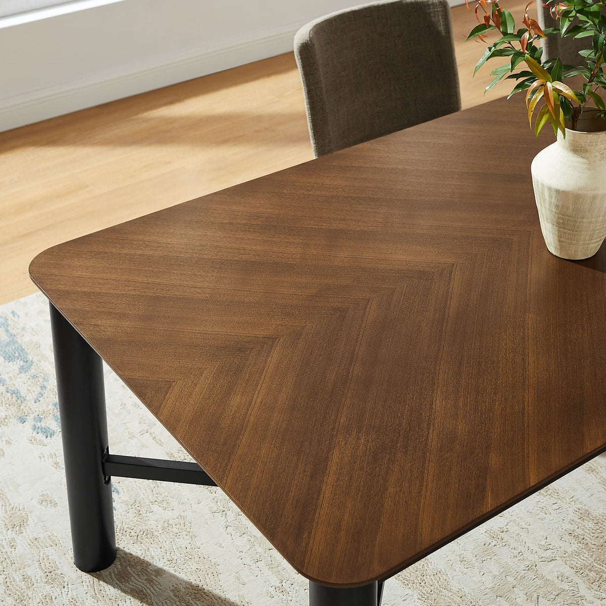 Ashlan 110" Rectangle Dining Table - view 7