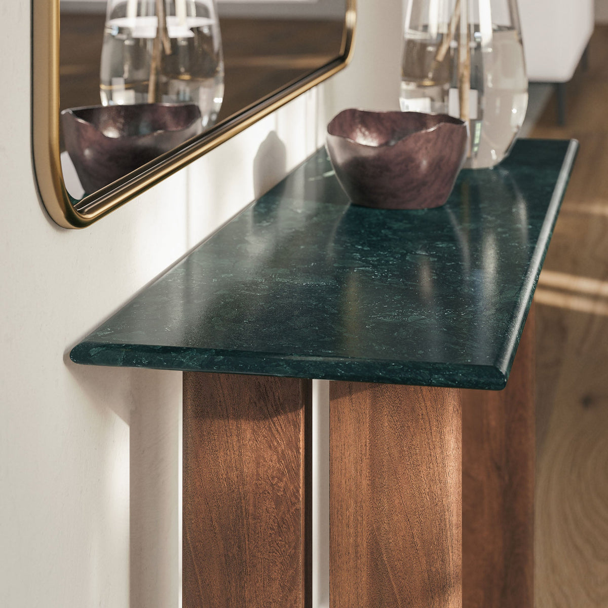Amistad 46 Inch Marble Console Table