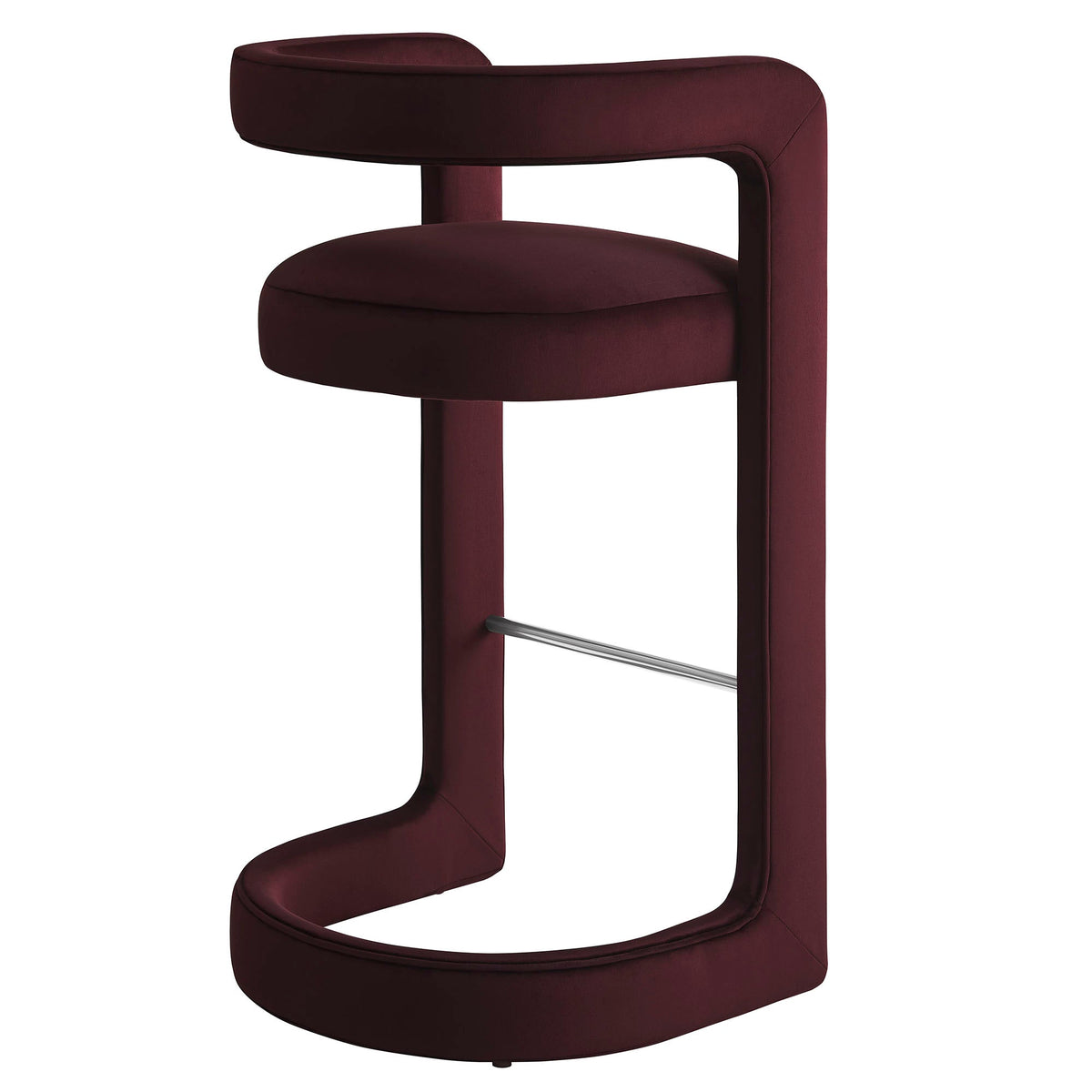 Winslow Performance Velvet Bar Stool Set of 2
