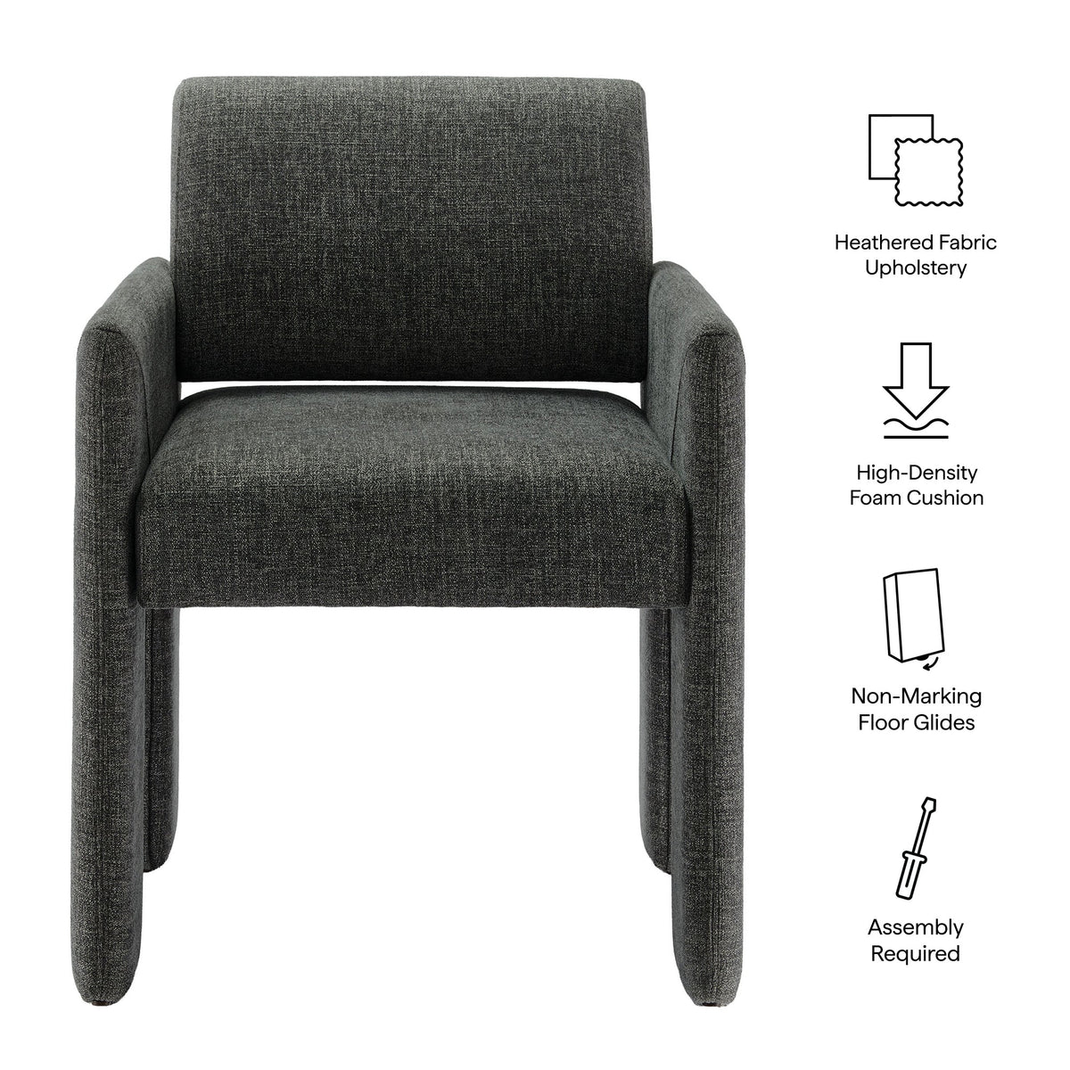 Daven Fabric Upholstered Dining Chair - view 46