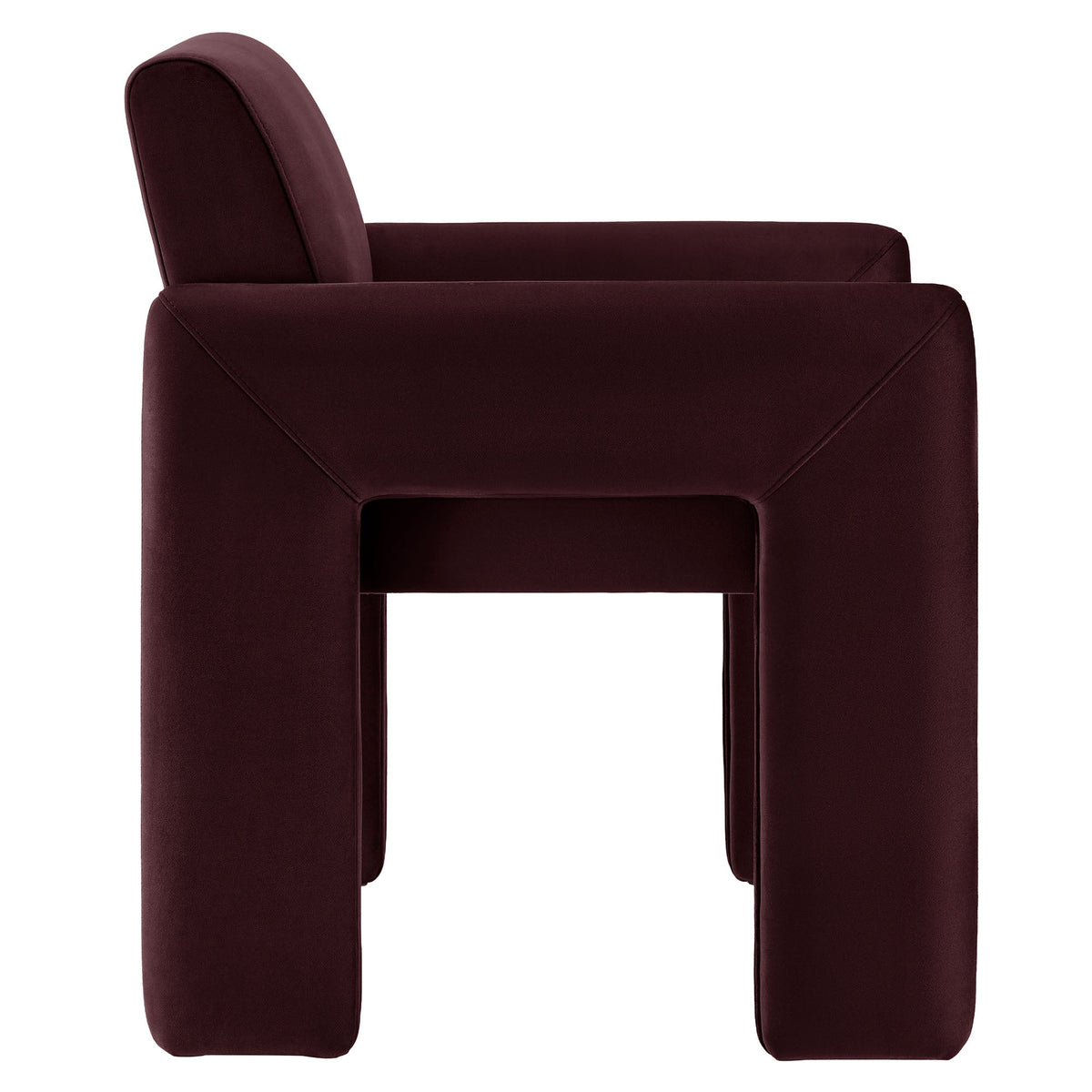 Daven Stain-Resistant Performance Velvet Dining Armchair