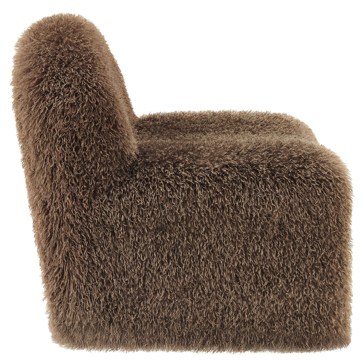Mina Faux Fur Accent Chair - view 6