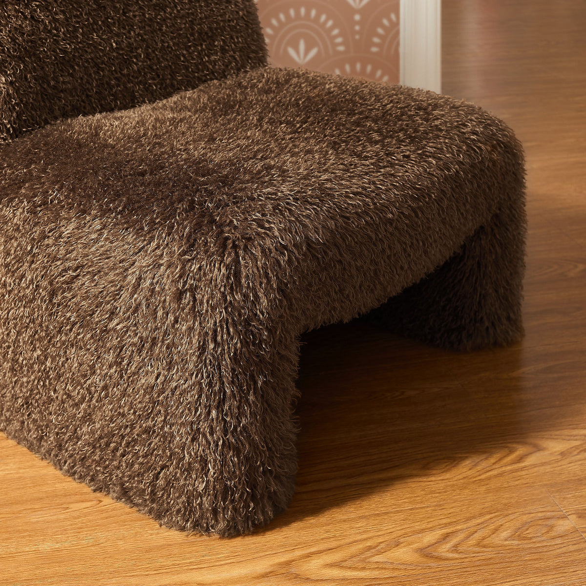 Mina Faux Fur Accent Chair - view 14