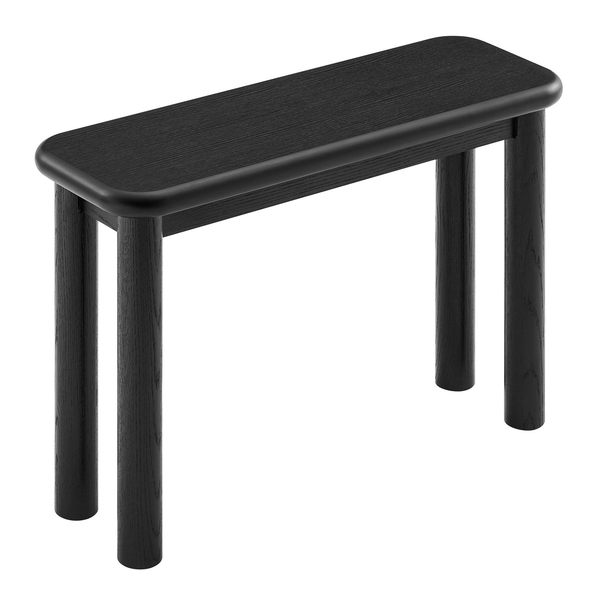 Alvia Oak Wood Console Table