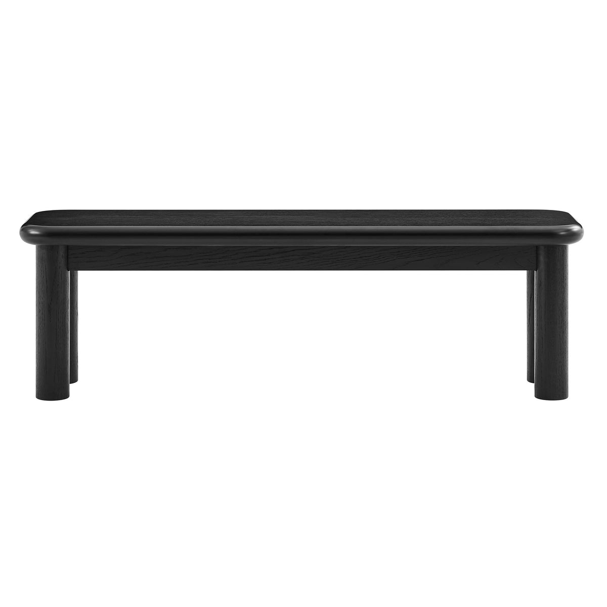 Alvia 58" Oak Wood Bench