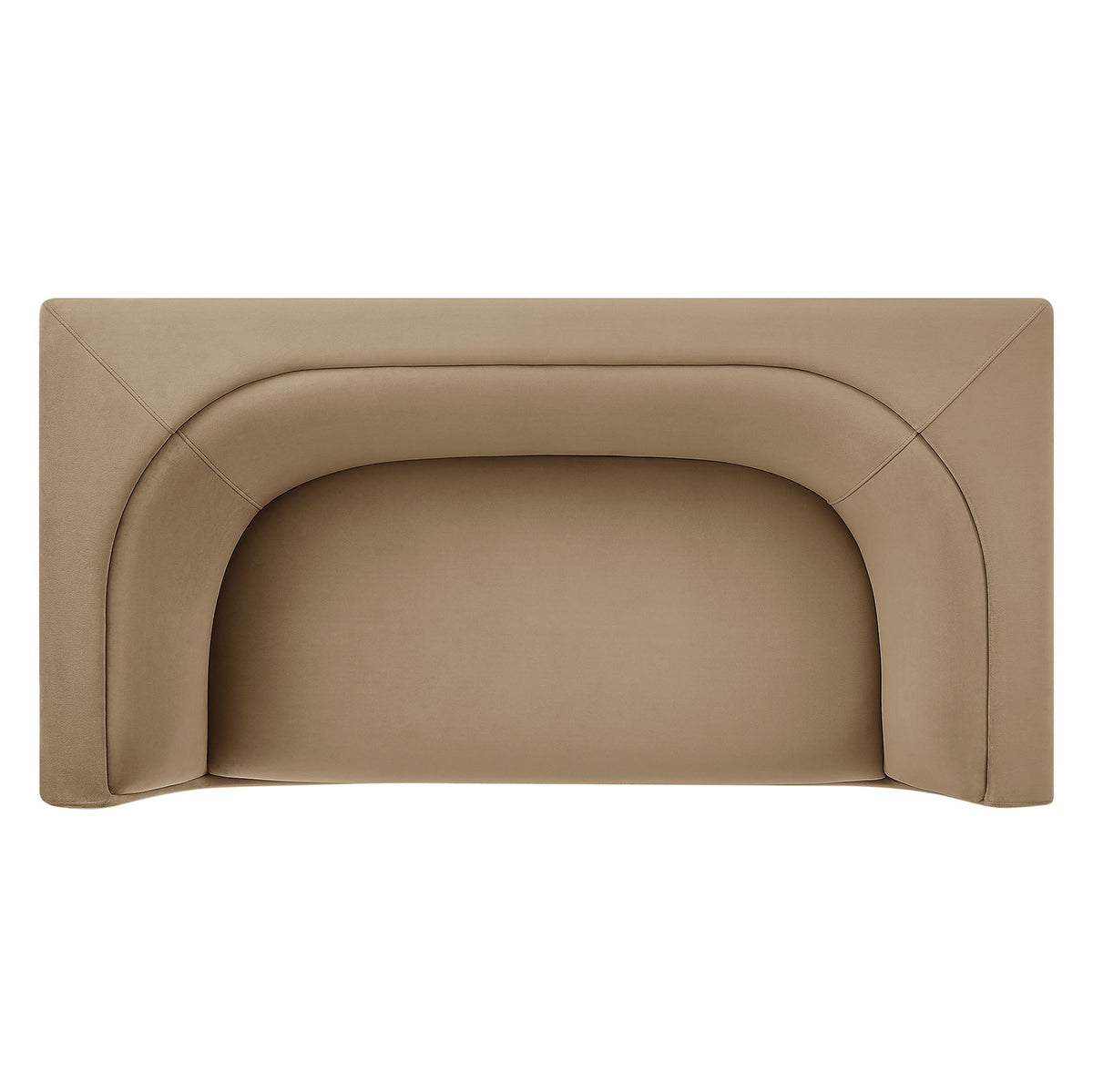 Hilda 67" Curved Back Performance Velvet Loveseat