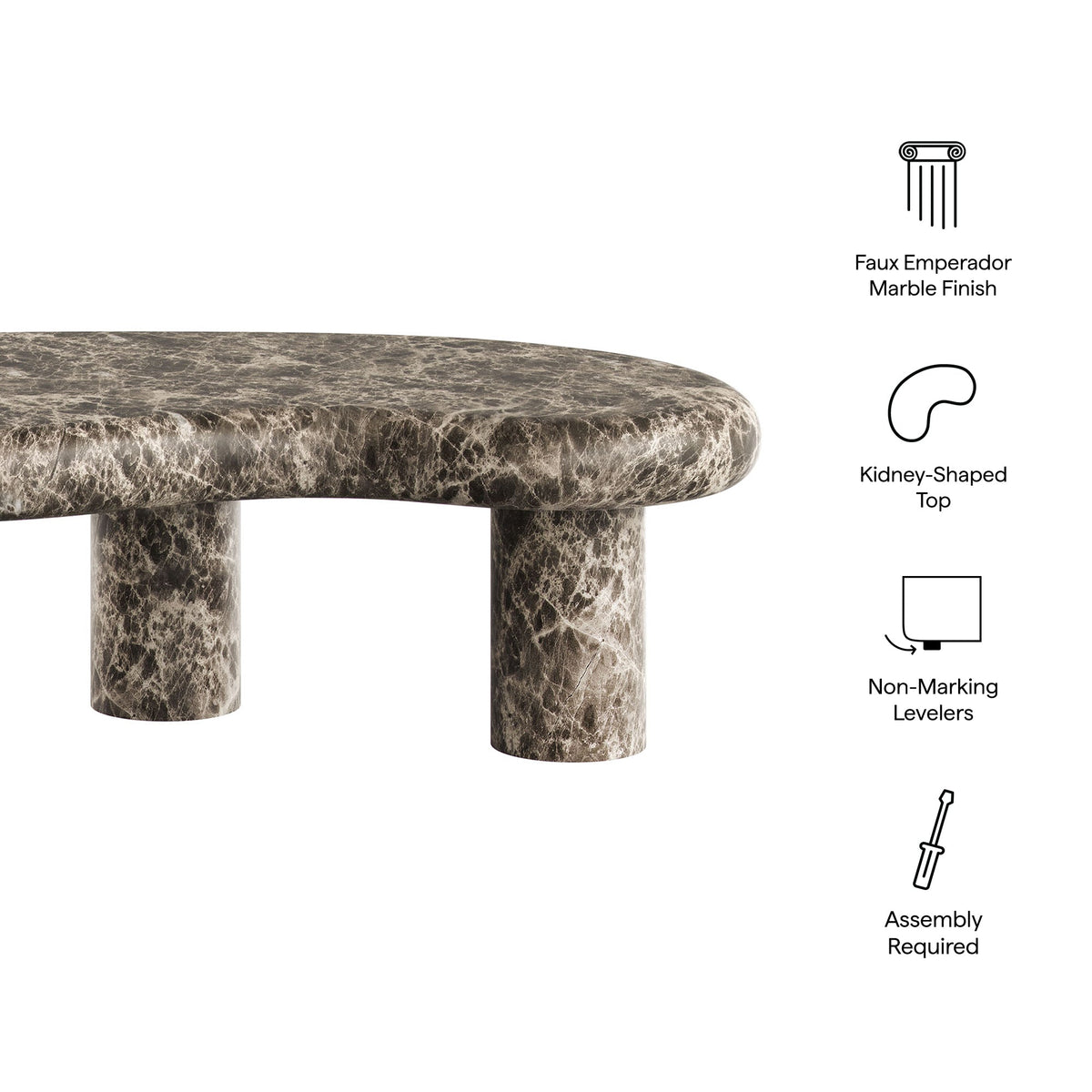 Elowen Indoor - Outdoor Coffee Table