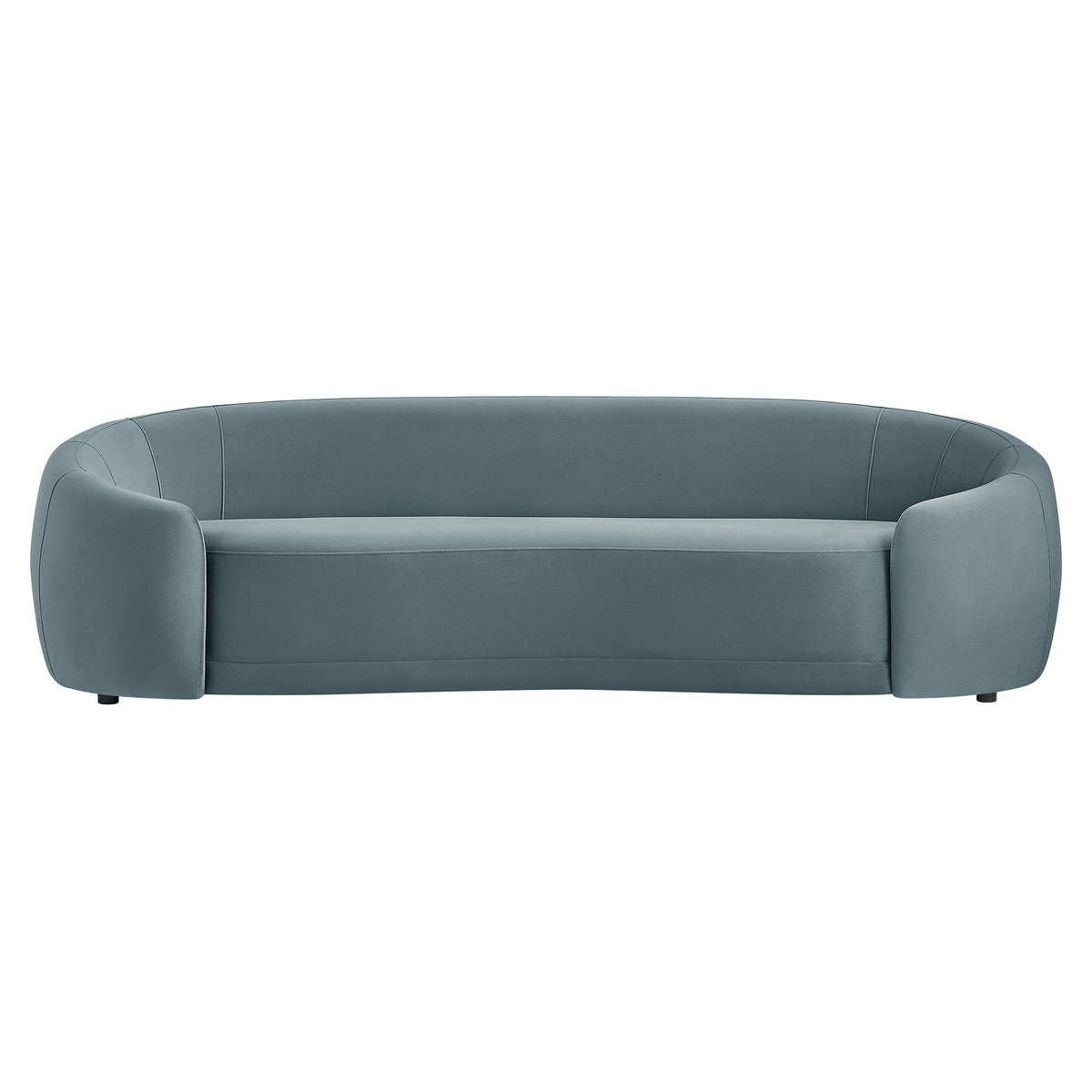 Contessa Curved Performance Velvet Sofa