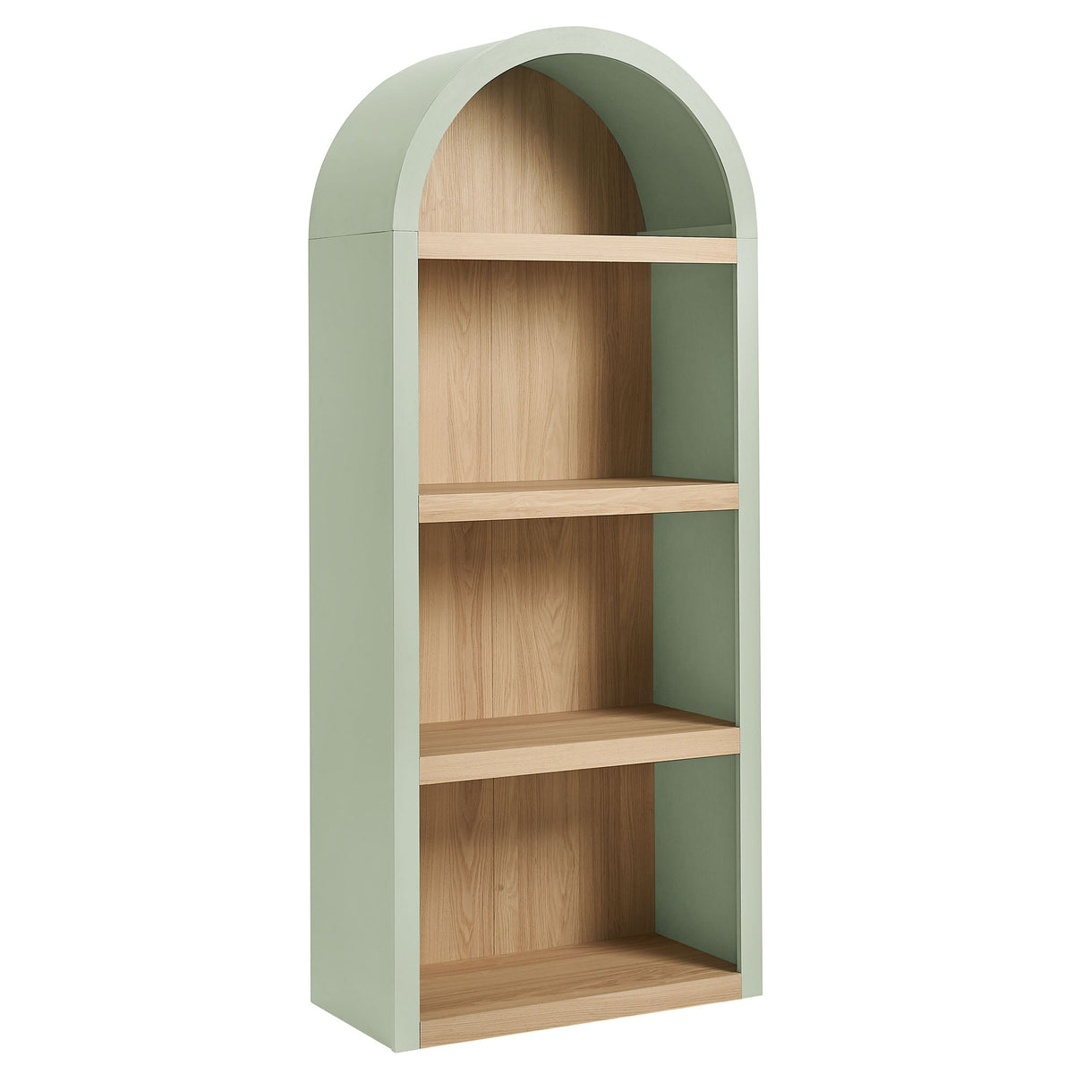 Caleb 4 Arched Display Shelf Bookcase