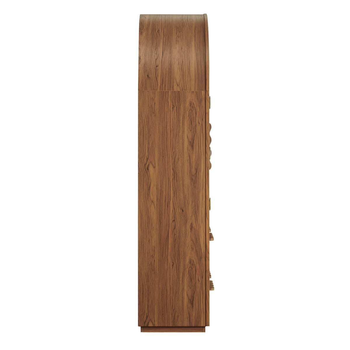 Rory 76 Inch Arched Kitchen Pantry Cabinet - view 8
