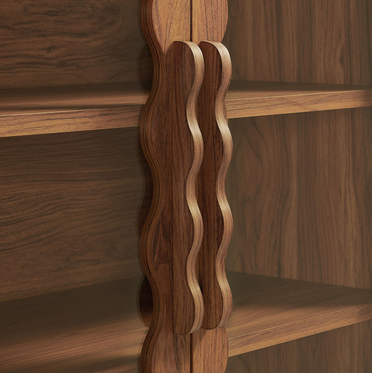 Rory 76 Inch Arched Kitchen Pantry Cabinet - view 10