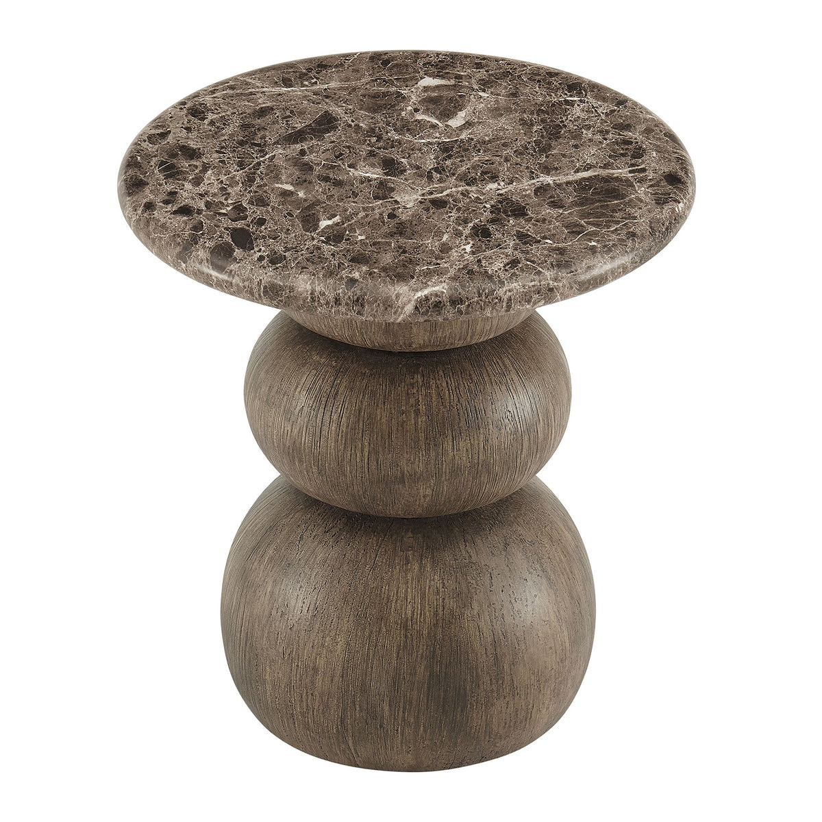 Pietra Indoor Outdoor Round Side Table
