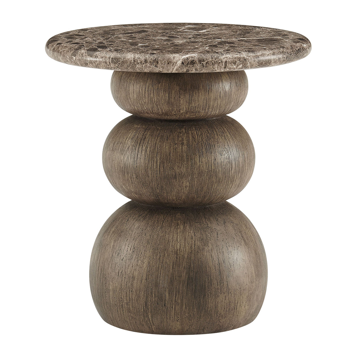 Pietra Indoor Outdoor Round Side Table
