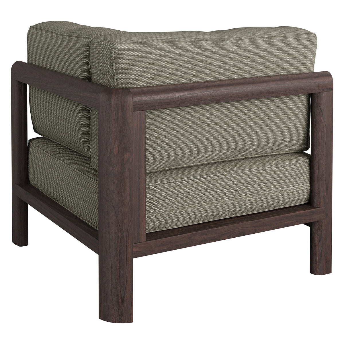 Kona Outdoor Teak Wood Corner Modular Chair