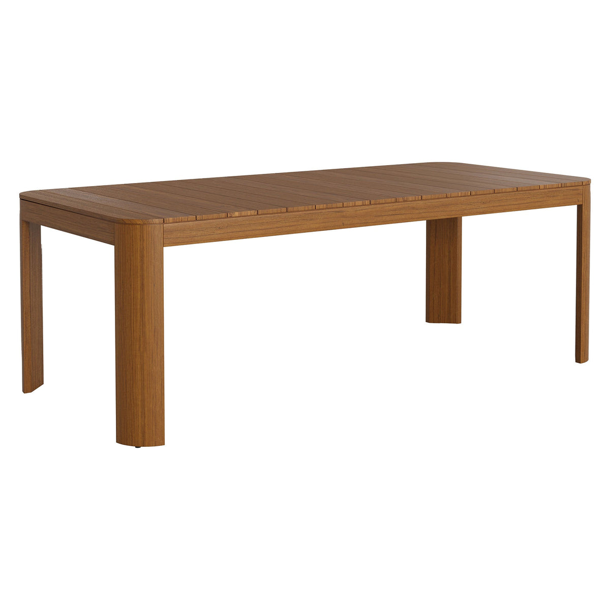 Kona 87 Inch Outdoor Teak Wood Dining Table - view 3