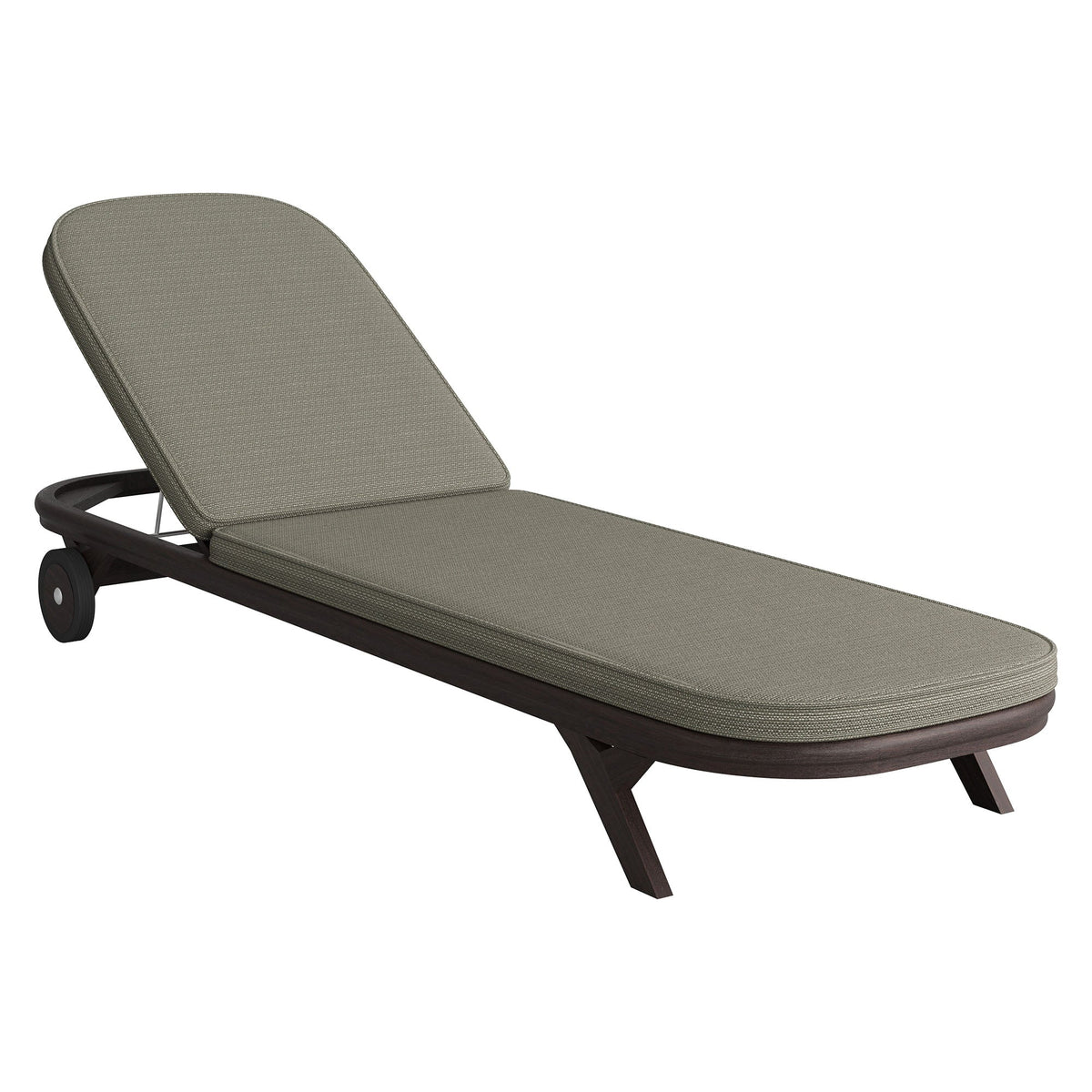 Kona Outdoor Teak Wood Chaise Lounge Chair