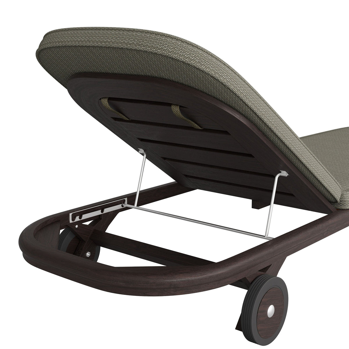 Kona Outdoor Teak Wood Chaise Lounge Chair