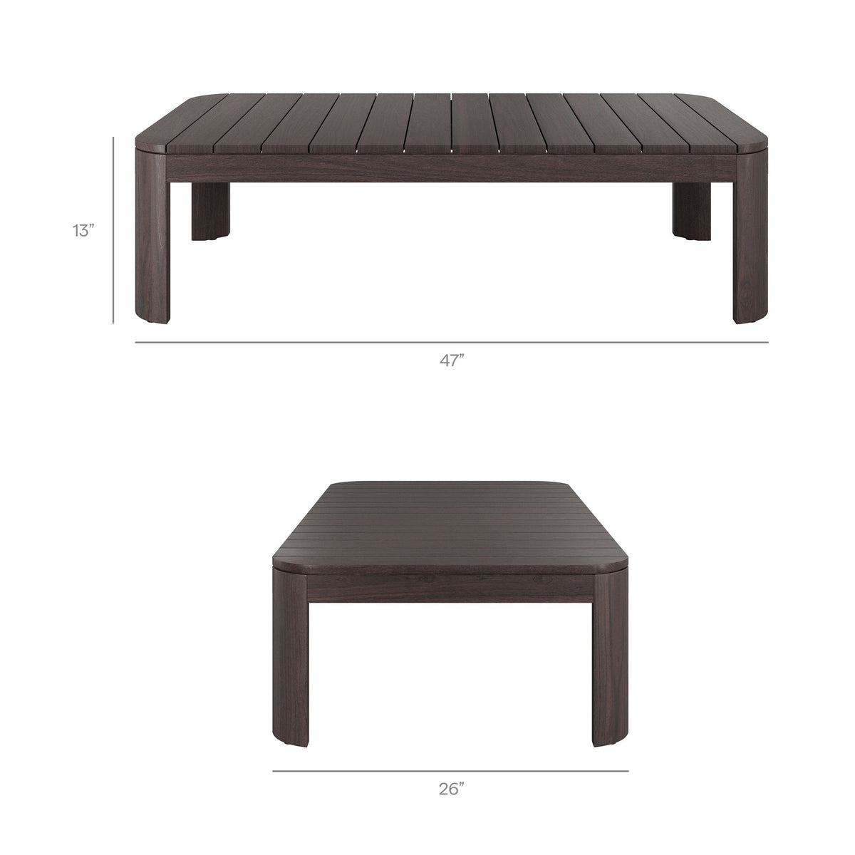 Kona 4-Piece Outdoor Teak Wood Furniture Set