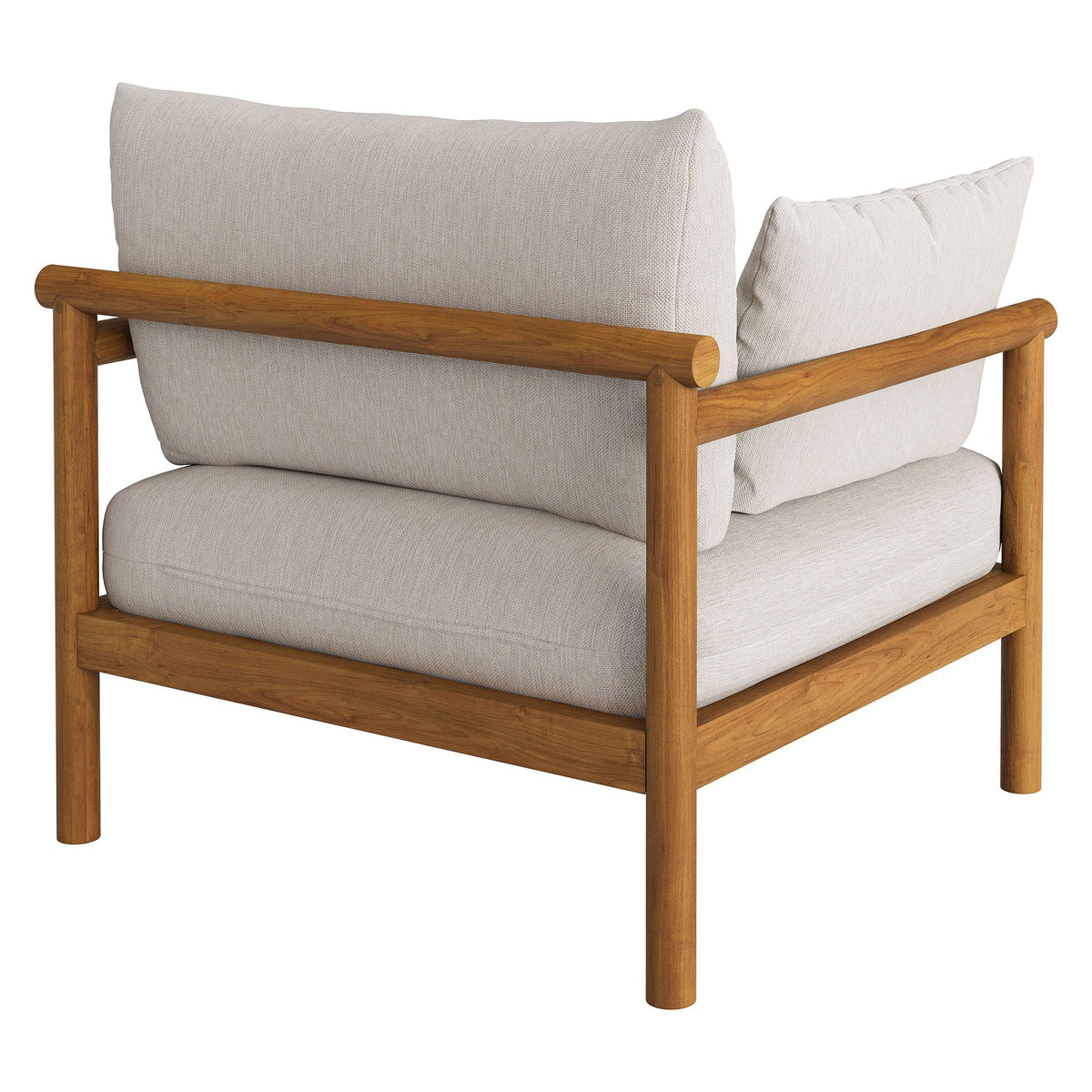 Eleni Outdoor Teak Wood Armchair