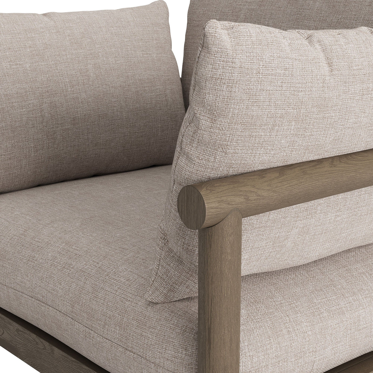 Eleni Outdoor Teak Wood Armchair