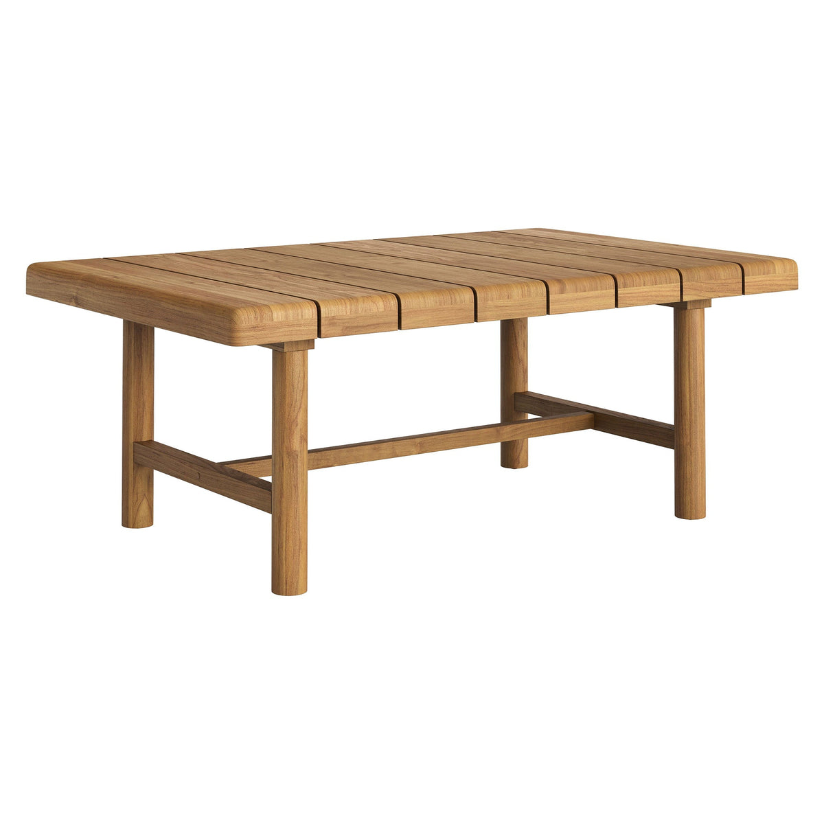 Eleni 41-Inch Outdoor Teak Wood Coffee Table