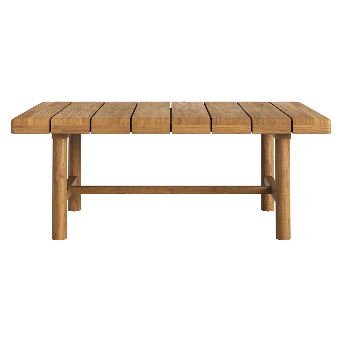 Eleni 41-Inch Outdoor Teak Wood Coffee Table