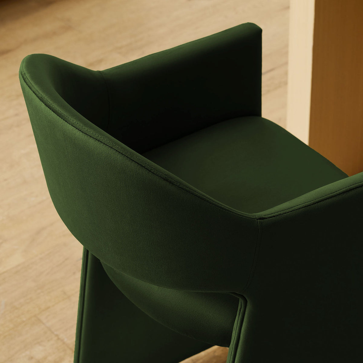 Talia 37 Inch Performance Velvet Counter Stool
