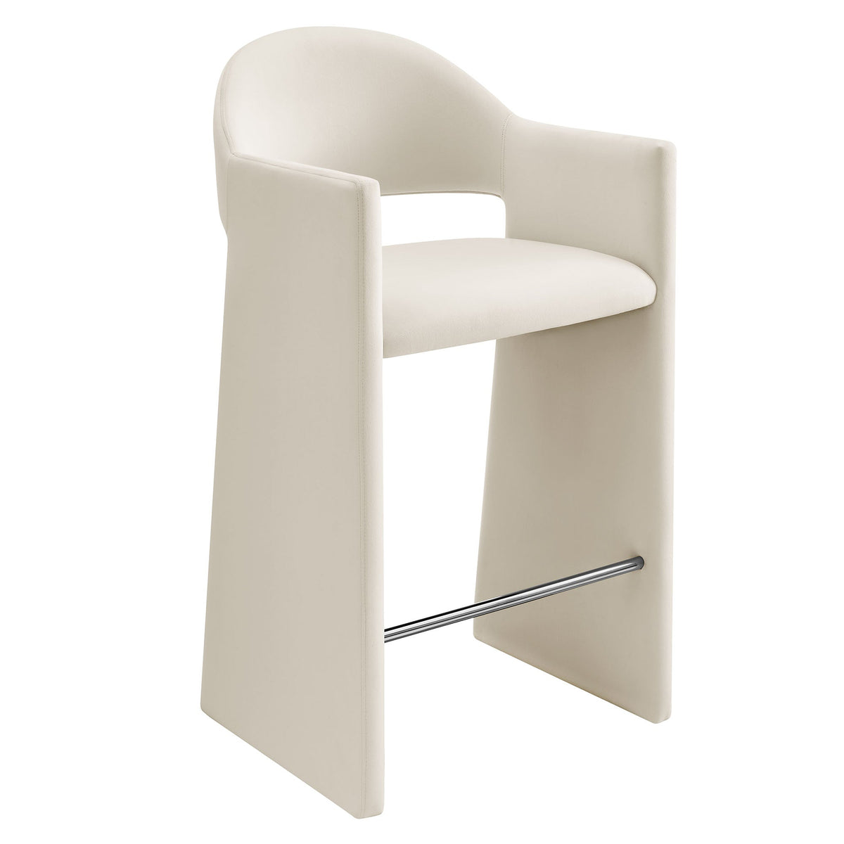 Talia 41 Inch Performance Velvet Bar Stool