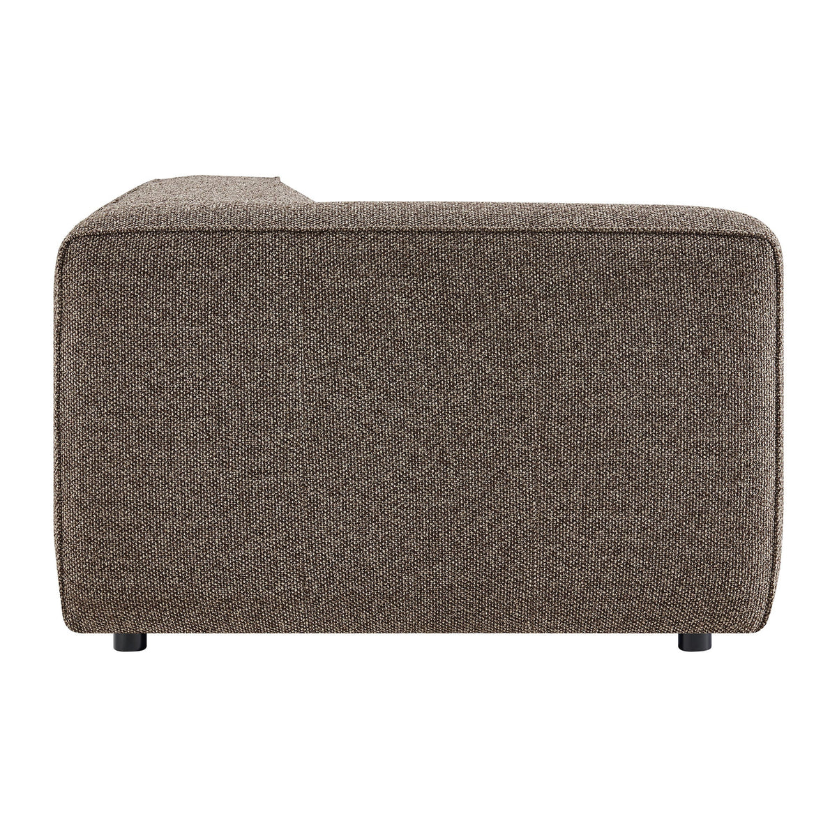 Auren Lattice Bouclé Upholstered Modular Left-Facing Arm Chair