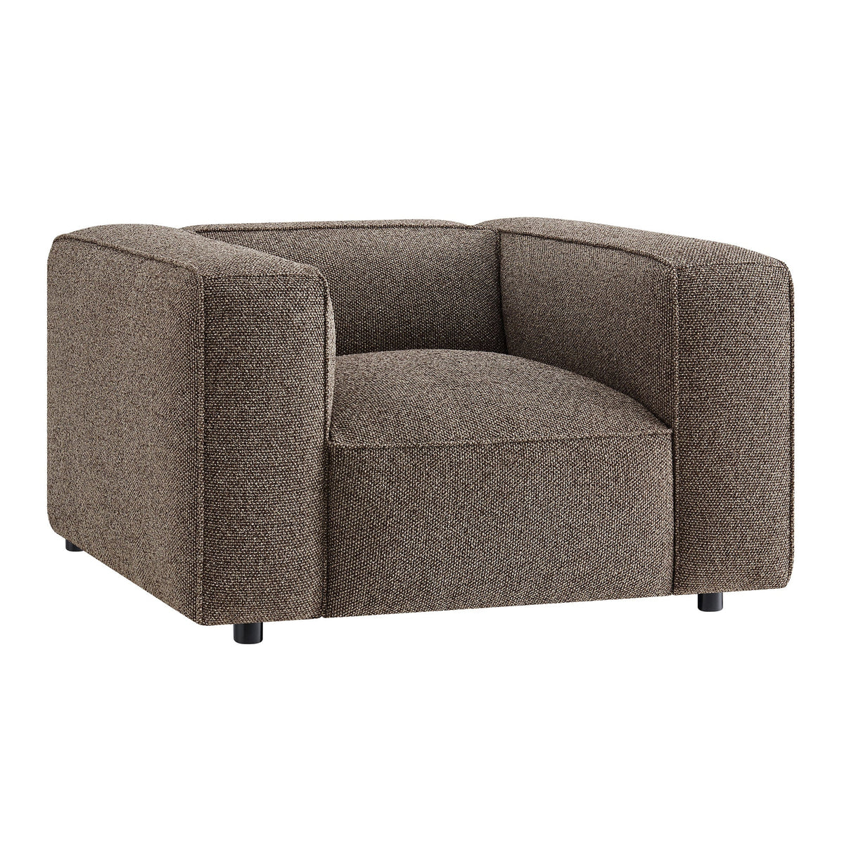 Auren Lattice Bouclé Upholstered Accent Chair