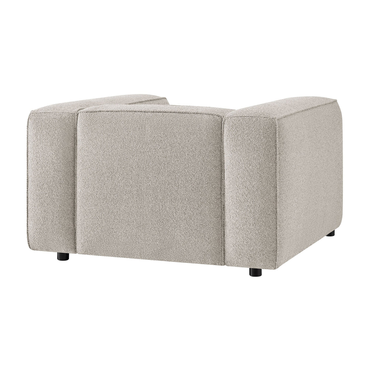 Auren Lattice Bouclé Upholstered Accent Chair