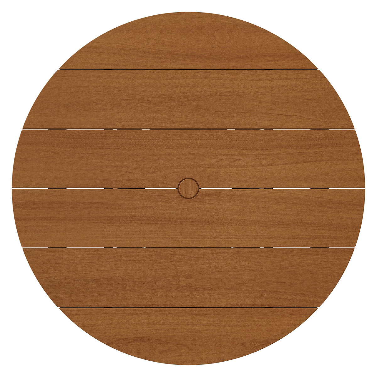 Lane 39 Inch Round Outdoor Teak Wood Dining Table