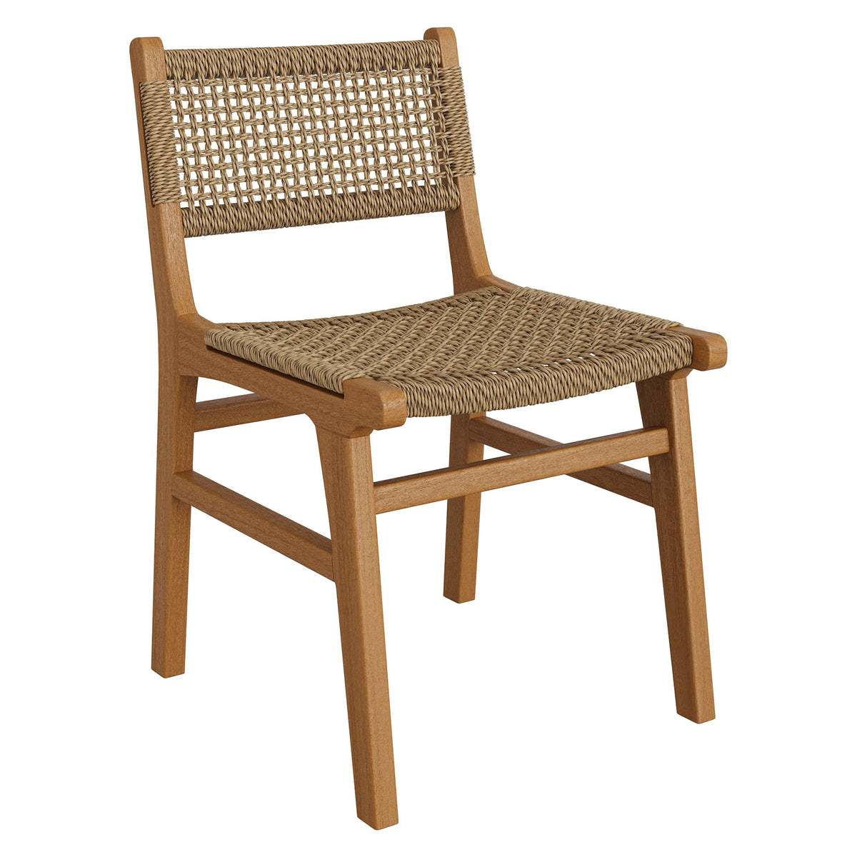 Rowe Outdoor Teak Wood Dining Chair