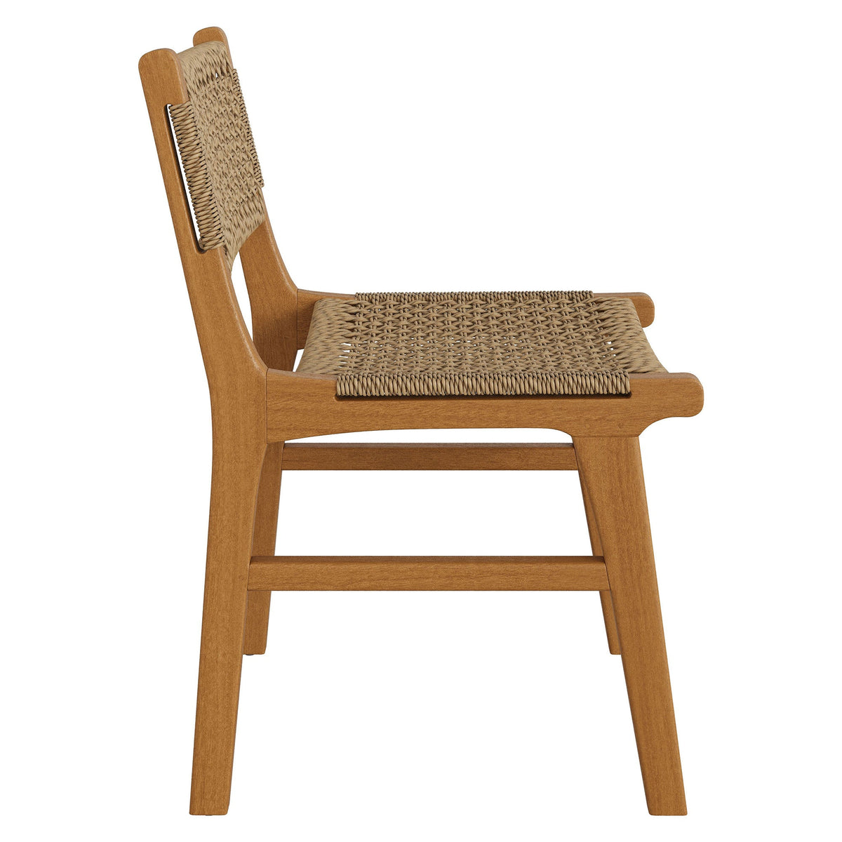 Rowe Outdoor Teak Wood Dining Chair