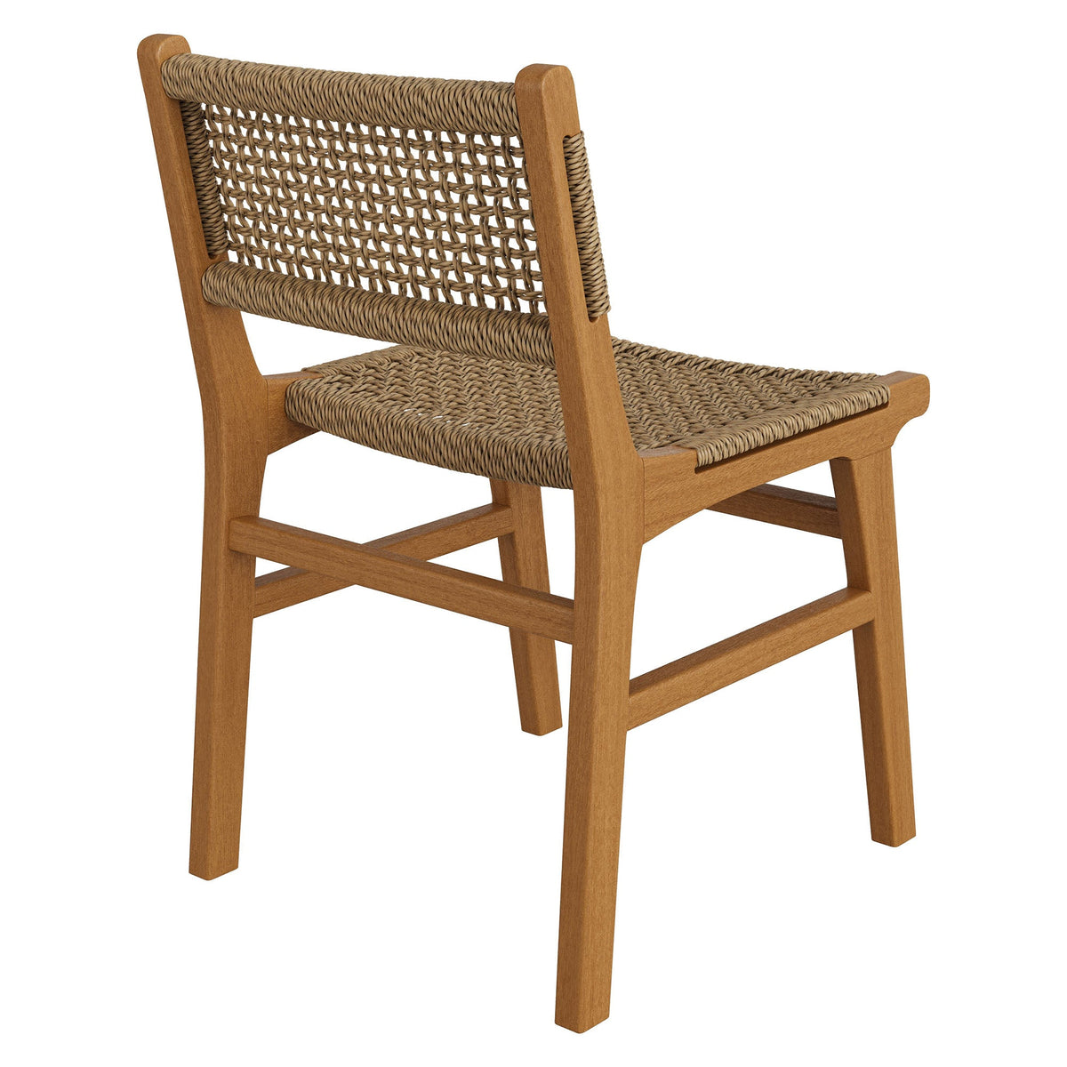 Rowe Outdoor Teak Wood Dining Chair