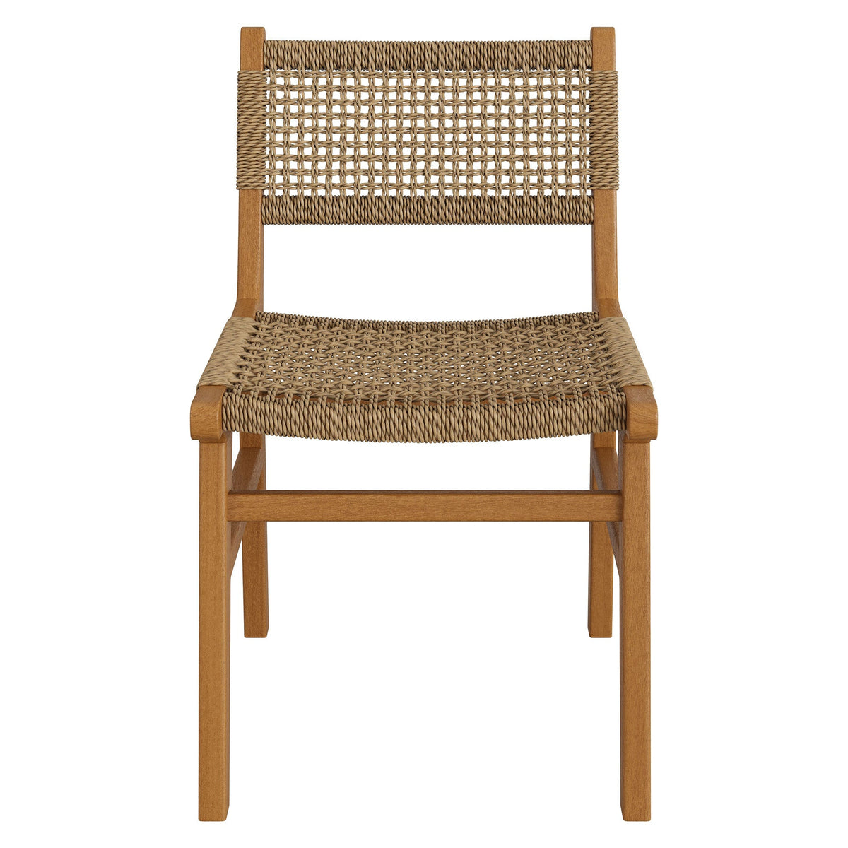Rowe Outdoor Teak Wood Dining Chair