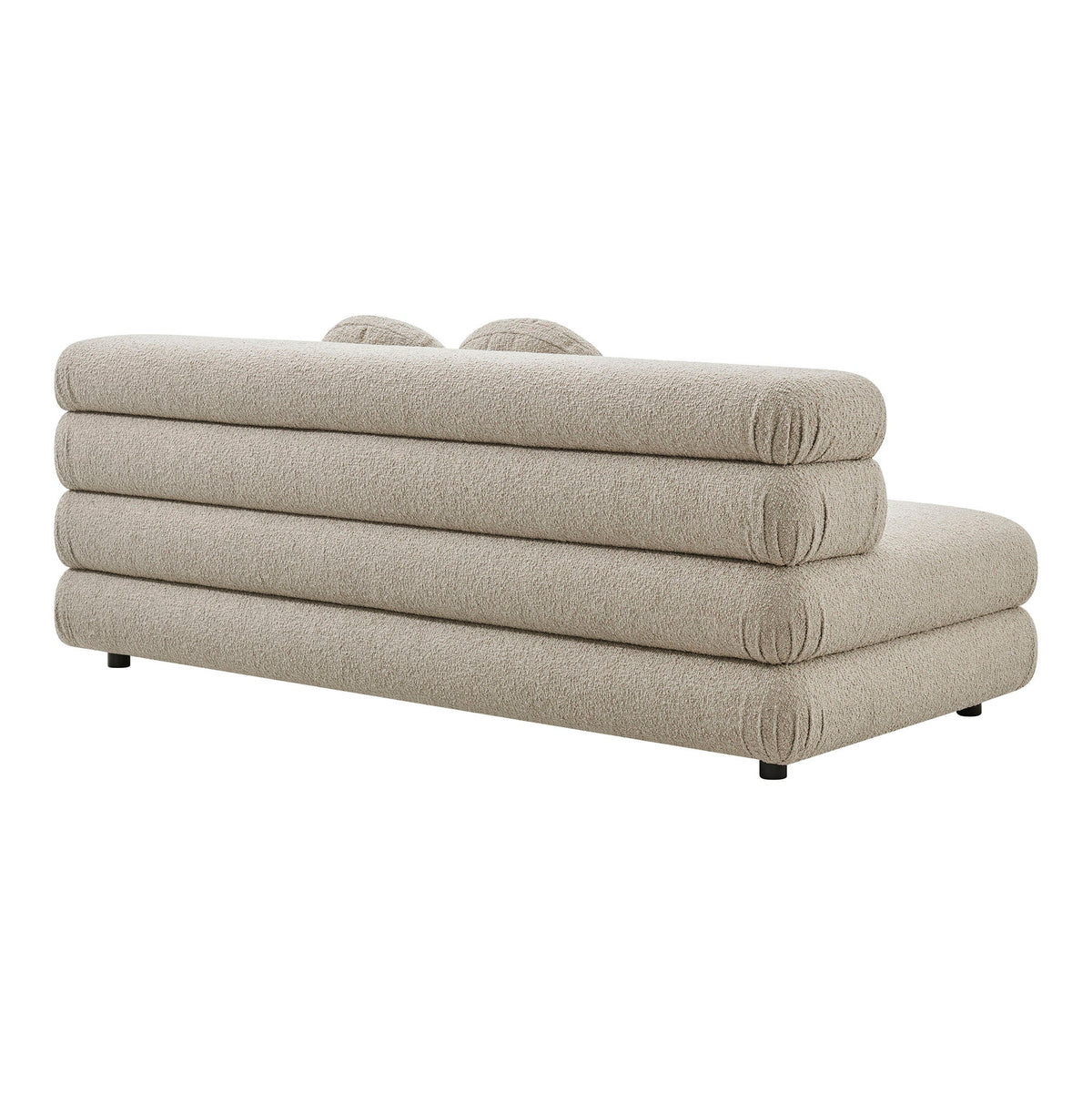 Jubilee Upholstered Modular Armless Loveseat