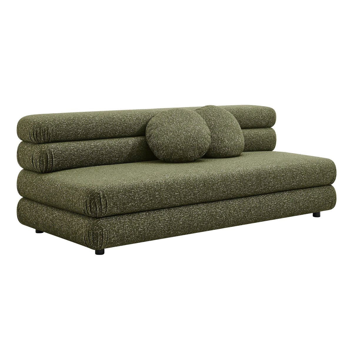 Jubilee Upholstered Modular Armless Loveseat