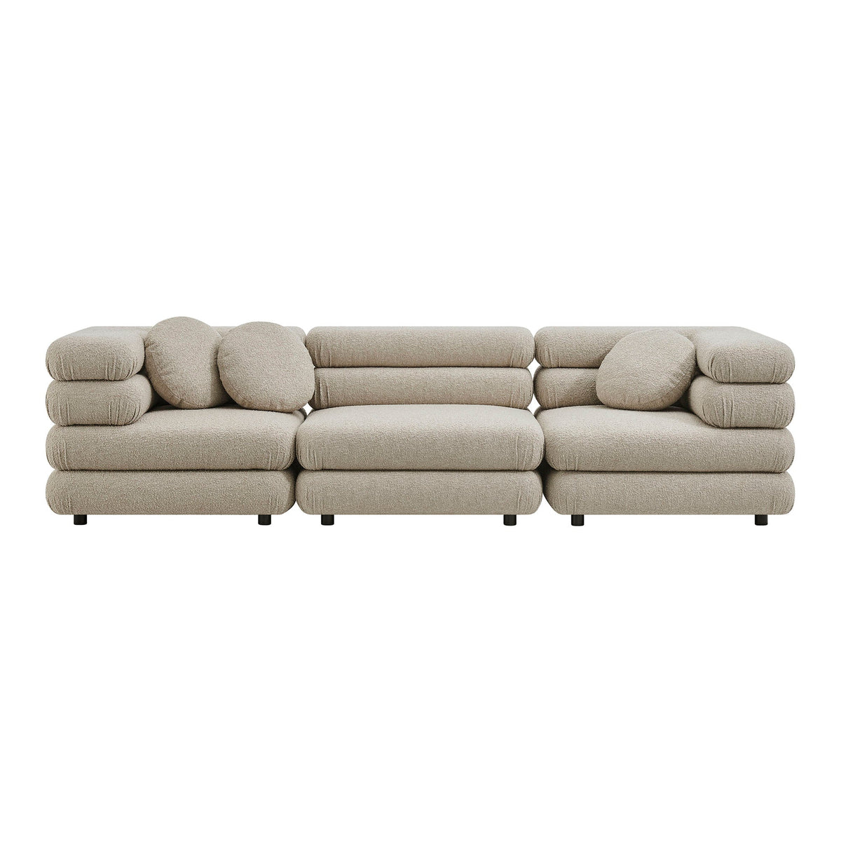 Jubilee 3-Piece Upholstered 3-Piece Modular Sofa Set