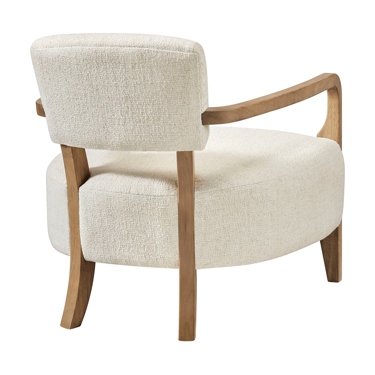 Zinnia Linen Blend Accent Chair
