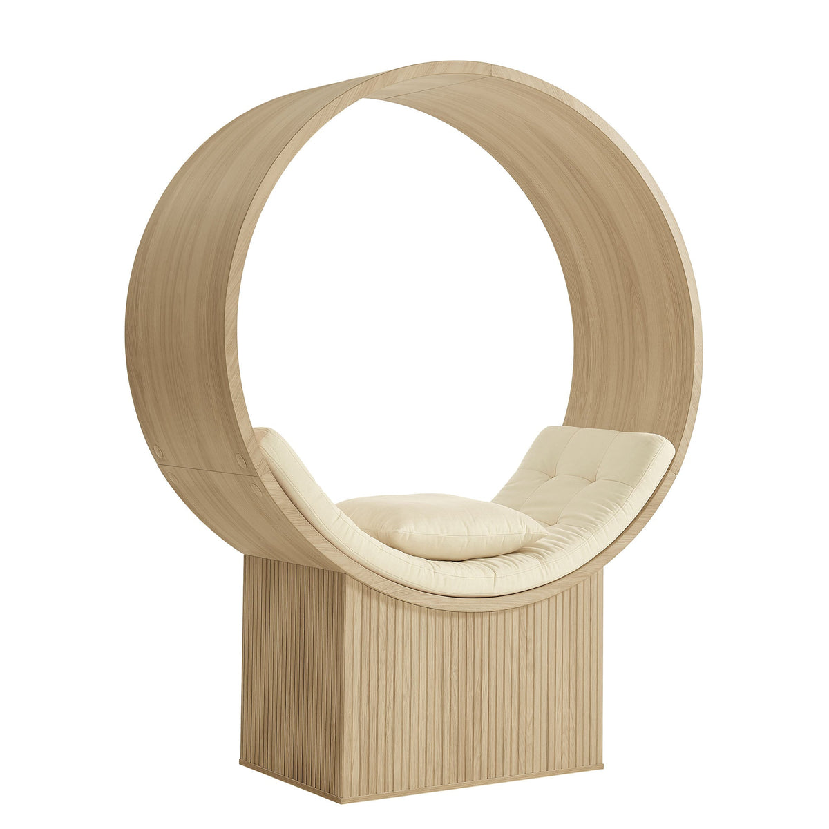 Aperture Round Alcove Accent Chair