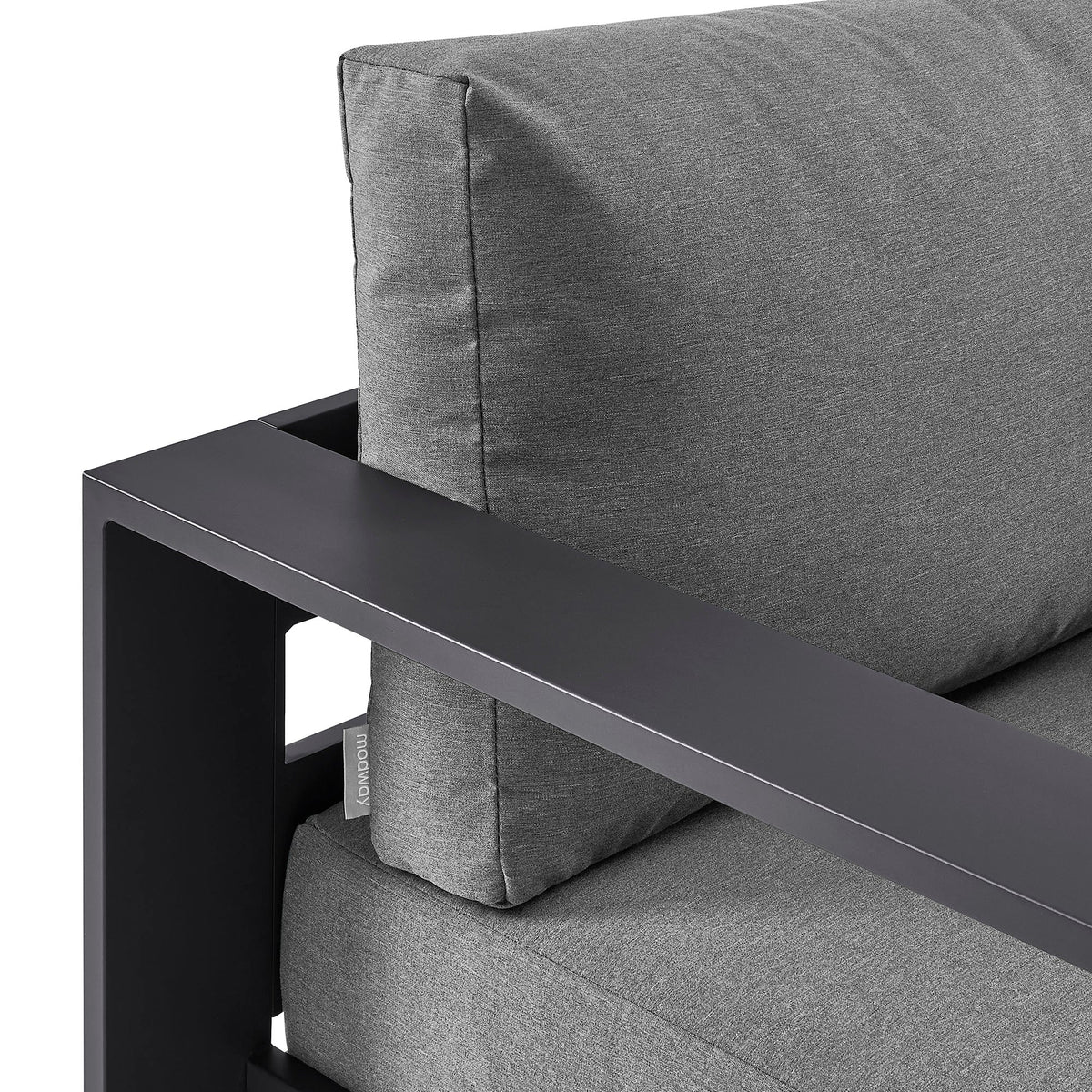 Tahoe Outdoor Powder-Coated Aluminum Swivel Armchair